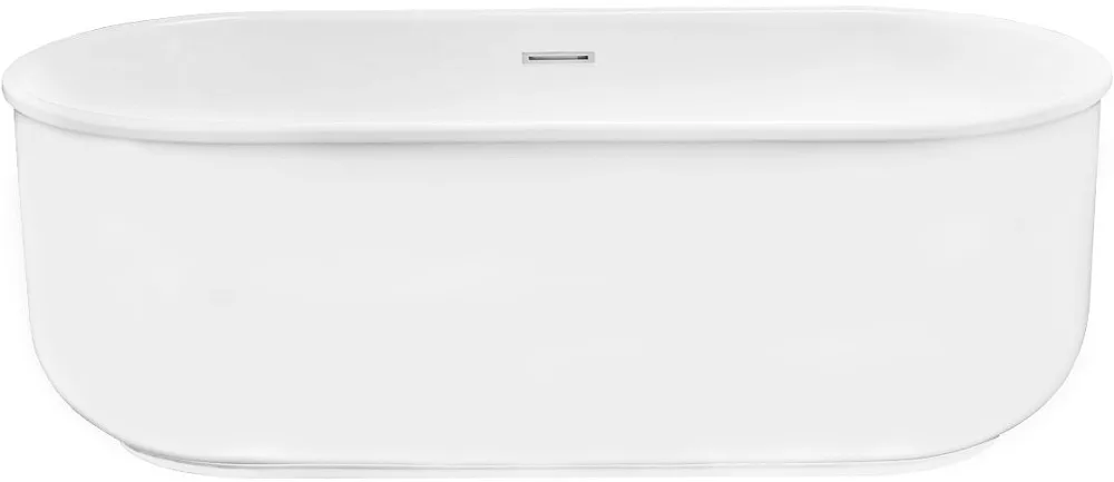 Акриловая ванна BelBagno BB401-1700-800 без опоры 170x80 см, отдельностоящая, белая, овальная, со сл Sancos — официальный сайт