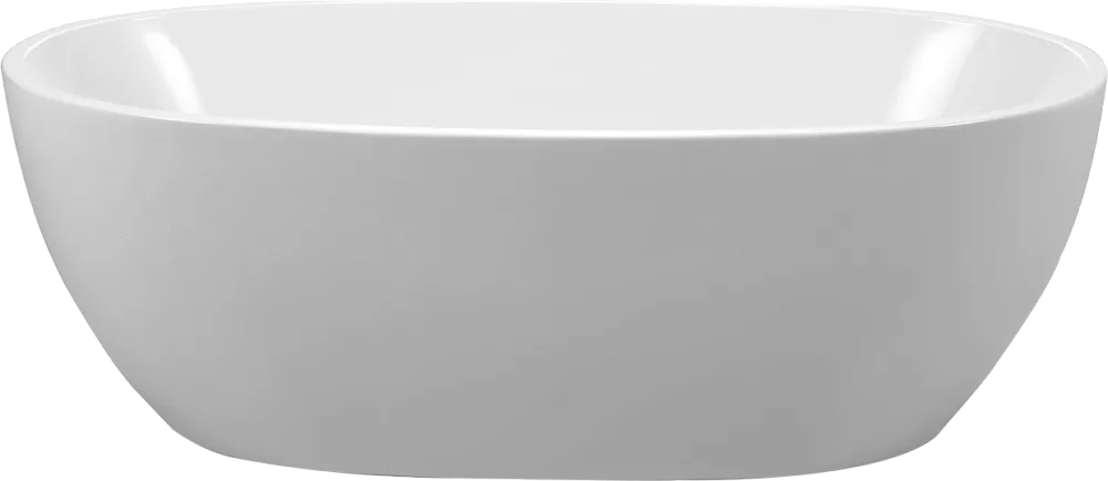 Акриловая ванна BelBagno BB69-1700-W0 170x80 см, отдельностоящая, белая, овальная, на ножках Sancos — официальный сайт