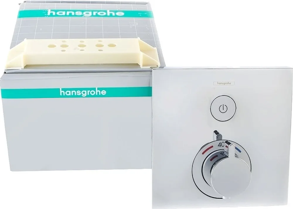 Термостатический смеситель встраиваемый Hansgrohe ShowerSelect 15762000, для душа, хром Sancos — официальный сайт