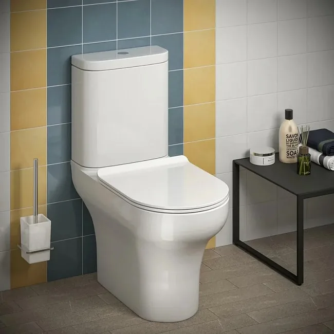 Крышка-сиденье Kerama Marazzi Plaza Modern PLMR.seat.02\WHT с микролифтом, глянцевый белый Sancos — Оригинал