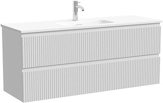 Тумба под раковину Sancos Snob R 120 подвесная Bianco (белый), SNR120/39W