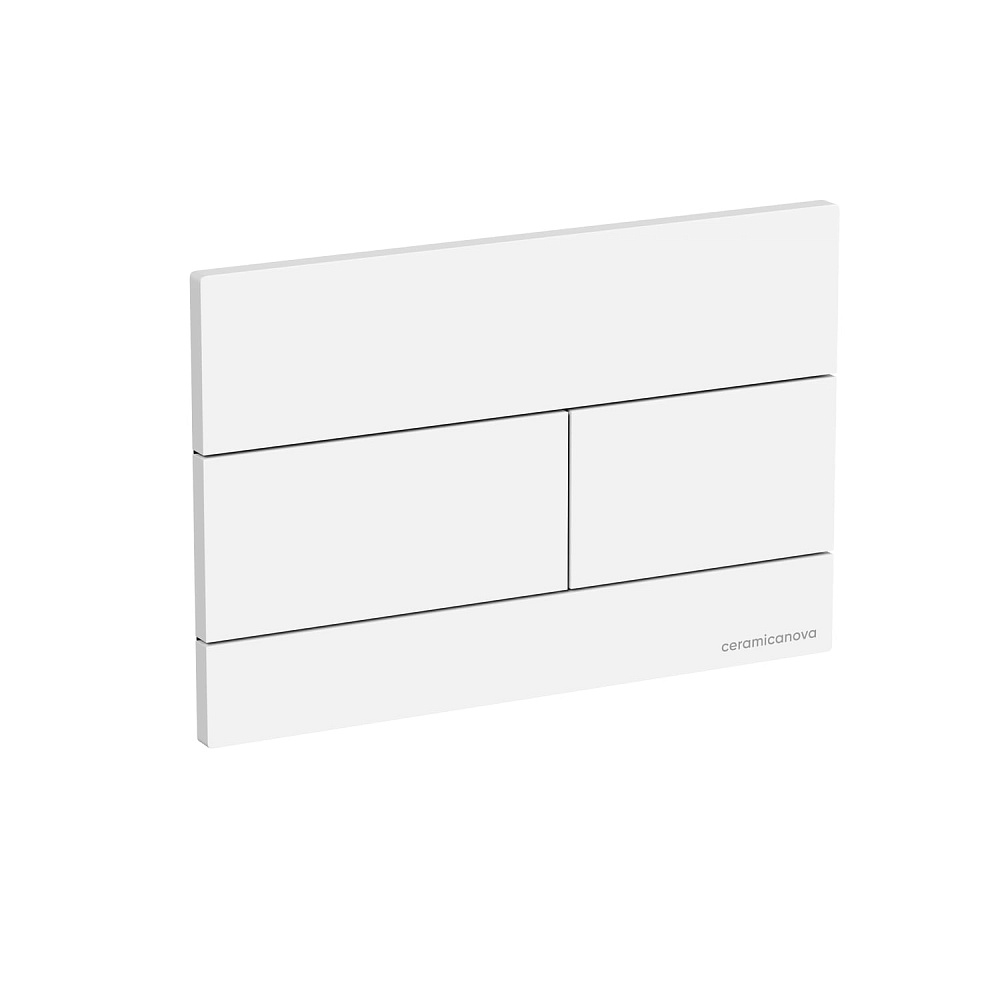 Кнопка смыва Ceramicanova Balance Rect CN12-004W  белый