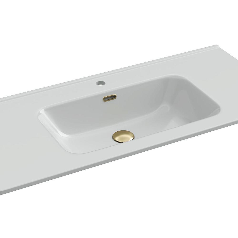 Обрамление для раковины Ceramicanova CN010BG ,брашированное золото