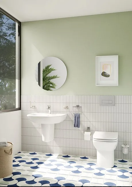Кнопка смыва VitrA Root Square 740-2380 хром Sancos — Оригинал