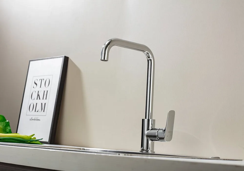 Смеситель для кухни AQUATEK Вега AQ1081CR хром Sancos — официальный сайт