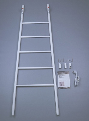 Полотенцесушитель электрический Abber Treppe 4705 150x55 см, подключение справа, слева, скрытое подк