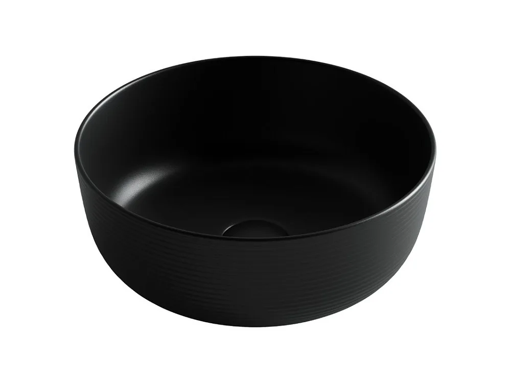Накладная раковина Ceramicanova Element CN6073MB черная матовая Sancos — официальный сайт