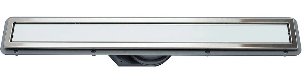 Душевой трап (лоток) Pestan Confluo Premium Line 750, белое стекло/сталь Sancos — официальный сайт