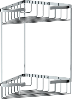 Полка Artwelle Universell 4129 2-ярусная, угловая