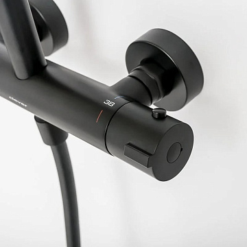 Душевая стойка Clever Up! Urban 61003, черный