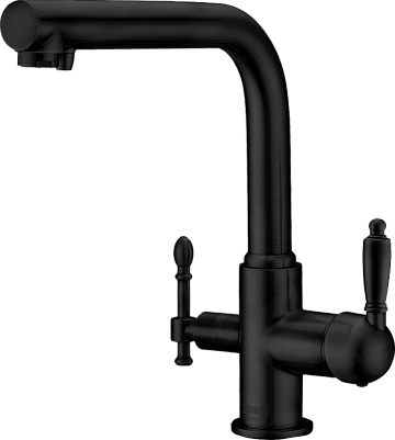 Смеситель для кухни Zorg Sanitary ZR 313 YF-33 BLACK