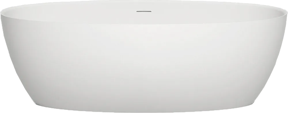 Ванна из искусственного камня Salini Alda S-Sense 180x90 см, отдельностоящая, белая, овальная, со сл Sancos — официальный сайт