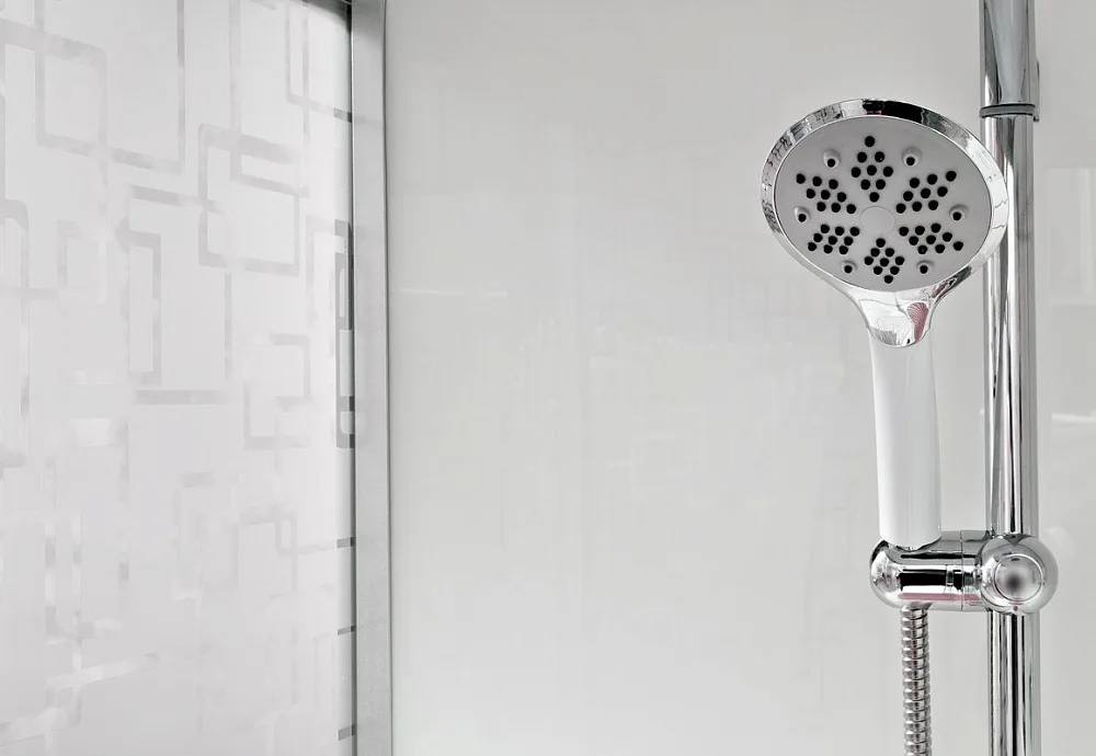 Душевая кабина DTO EM1511L 110х80, LED с гидромассажем, профиль хром, стекло матовое с узором Sancos — официальный сайт