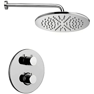 Душевой комплект Paffoni Light KITLIQ013CR С ВНУТРЕННЕЙ ЧАСТЬЮ, хром
