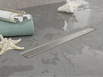Душевой трап (лоток) Plumberia Selection PST In-Tile 60 см, нержавеющая сталь матовая