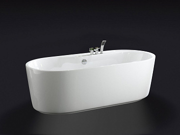 Акриловая ванна BelBagno 180x85 см, BB14-K
