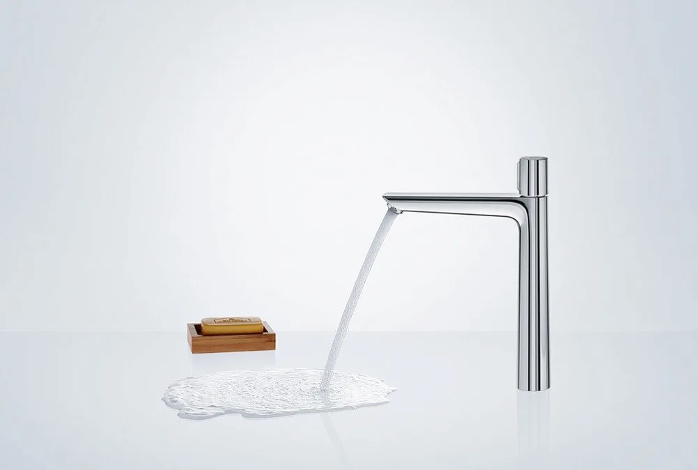 Смеситель для раковины Hansgrohe Talis Select E 71752000 с донным клапаном Sancos — официальный сайт