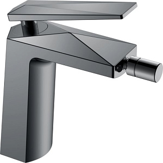 Смеситель для биде Boheme Venturo 376-SGM shine gun metal