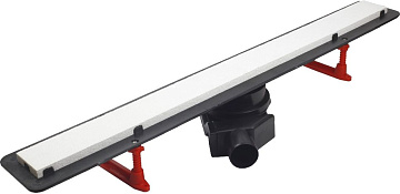 Душевой трап (лоток) Pestan Confluo Frameless Line 550, матовый хром