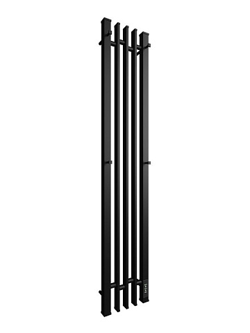 Полотенцесушитель электрический APEXTERMO Дельта DL10113BM 110x20 см, подключение справа, скрытое по