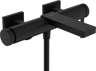 Смеситель для ванны с душем Hansgrohe Tecturis E 73420670, матовый черный