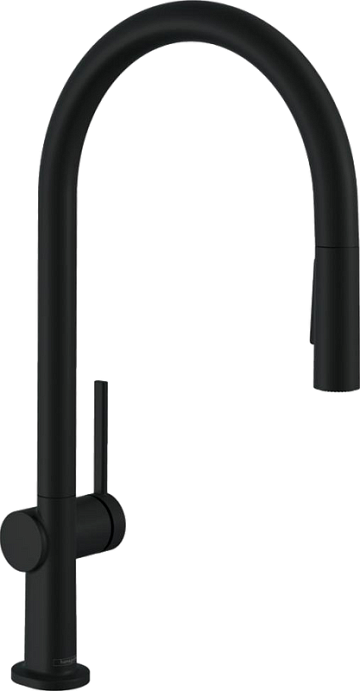 Смеситель для кухни Hansgrohe Talis M54 72800670 матовый черный