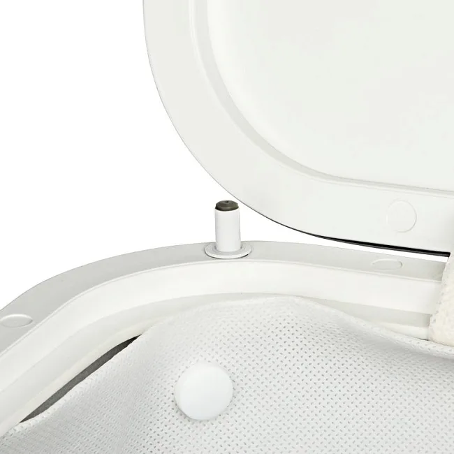 Корзина для белья Geralis PHH-B серебро, хром, стандартная Sancos — Оригинал