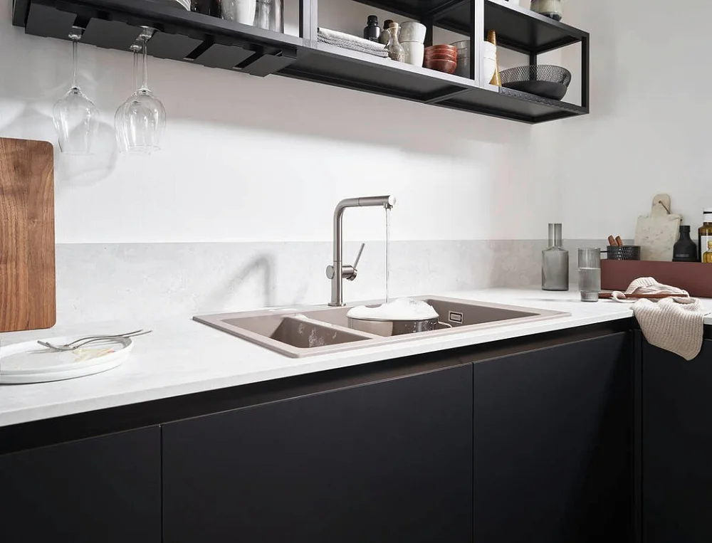 Смеситель для кухни Hansgrohe Talis 72809000 хром Sancos — официальный сайт