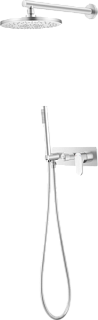 Душевой комплект Boheme Spectre 454-MW, С ВНУТРЕННЕЙ ЧАСТЬЮ, white matt