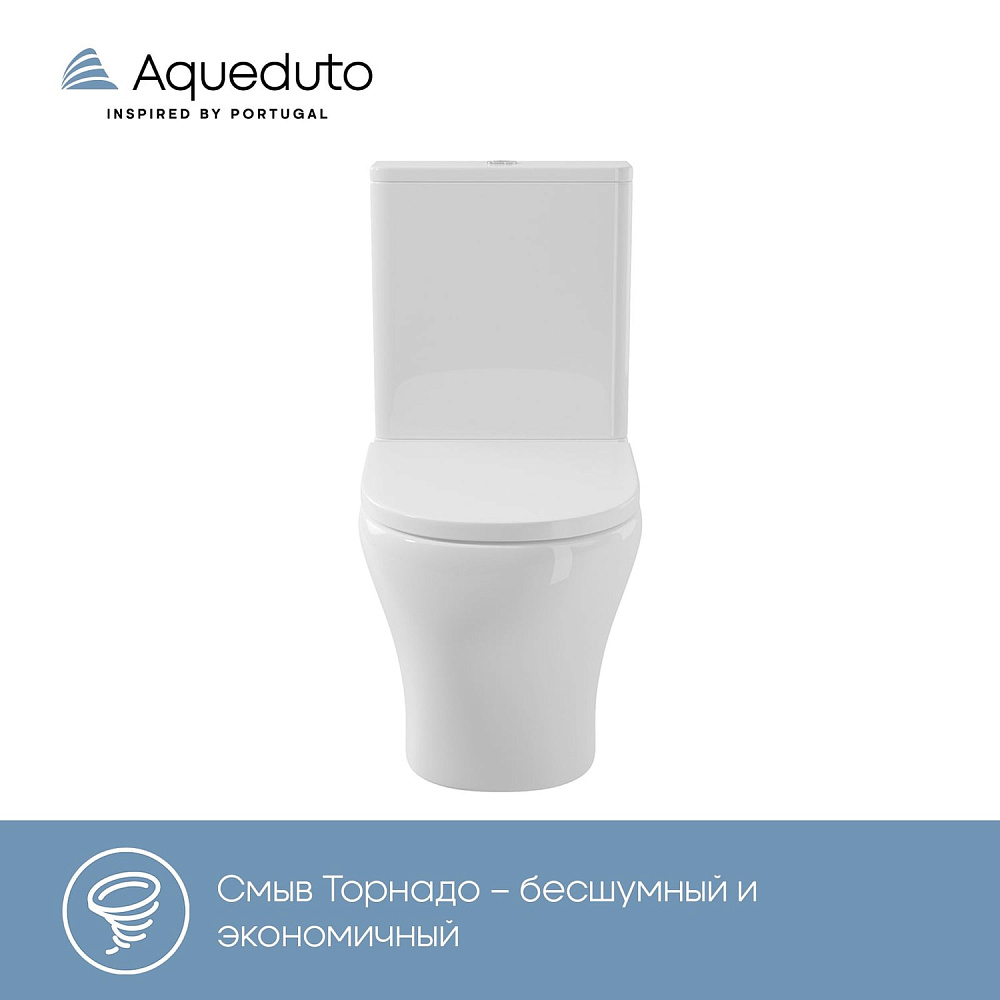 Унитаз-компакт напольный Aqueduto OVO Light AQDSOVOL10