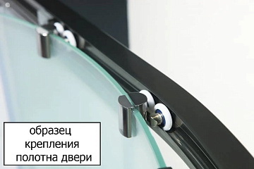 Душевой уголок Cezares Giubileo -R2-90 стекло с узором, бронза