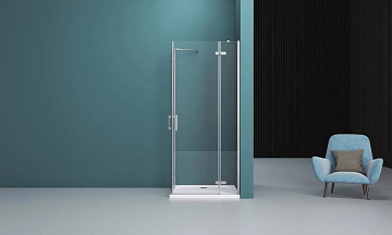 Душевой уголок BelBagno Kraft AH-22-100/90-C-Cr R