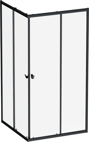 Душевой уголок AM.PM Sunny W87G-403-12080-BT 120x80 см, черный матовый