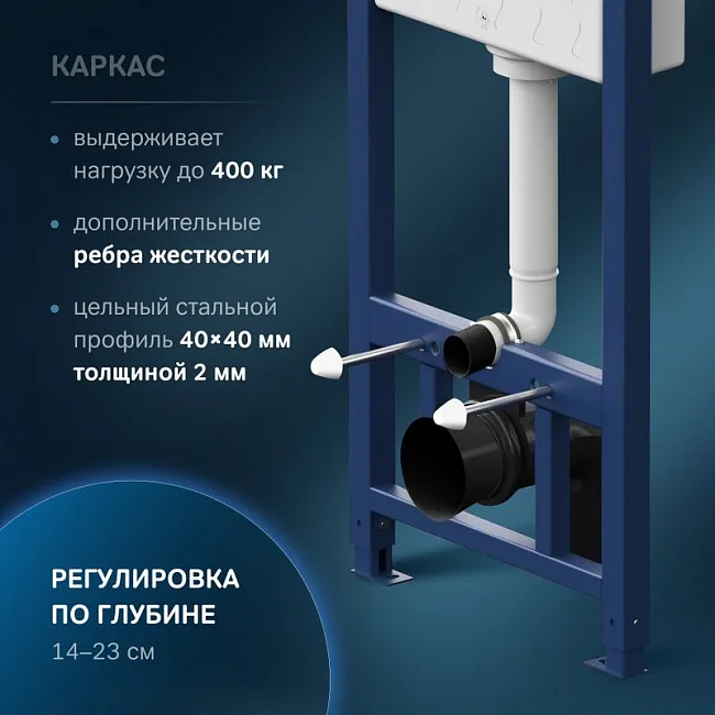 Система инсталляции для унитазов AM.PM Pro I012704.9051 Sancos — Оригинал