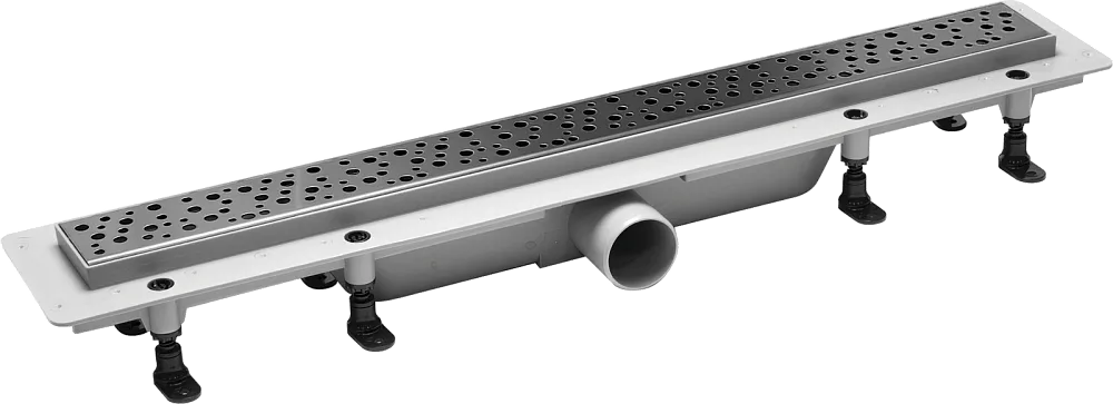 Душевой трап (лоток) Plastbrno DESIGN 5 SZA5850 с решеткой и опорами Sancos — официальный сайт