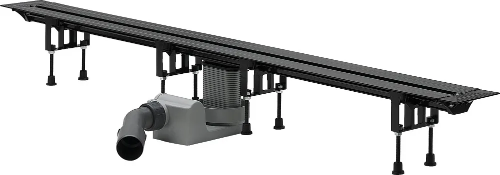 Душевой трап (лоток) Viega Advantix Vario Set 704360 с решеткой и опорами Sancos — официальный сайт