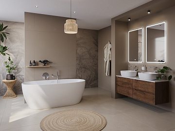 Акриловая ванна BelBagno 170x80 см, BB414-1700-800