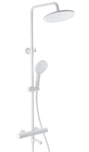 Душевая стойка Wonzon & Woghand WW-B3069-MW, матовая белая