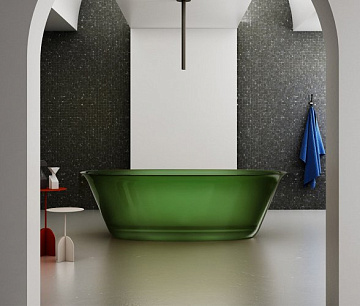 Акриловая ванна Abber Kristall 170x75 см, AT9707Emerald