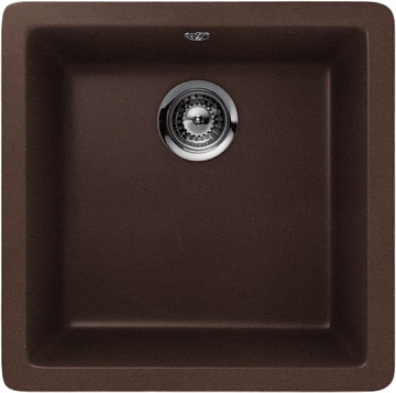 Мойка кухонная Schock Quadro 50 Cristalite мокка