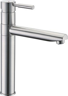 Смеситель для кухни Wasserkraft Wern 4207 матовый хром