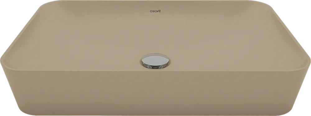 Накладная раковина Creavit Ultra UL060-00CM00E-0000 капучино Sancos — официальный сайт
