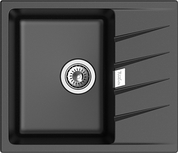 Мойка кухонная Rivelato Raum RM-58 nero
