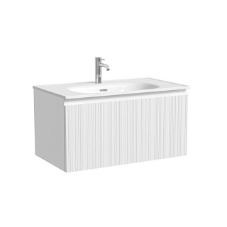 Тумба под раковину Sancos Code 80 подвесная белый, CD80W