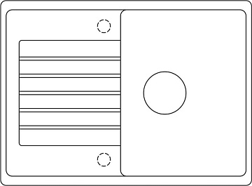 Мойка кухонная Blanco Zia 45 S Compact 524721 антрацит