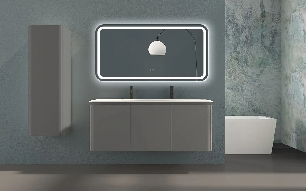 Зеркало Cezares Stylus 140х70 с подсветкой, с антизапотевателем Sancos — официальный сайт