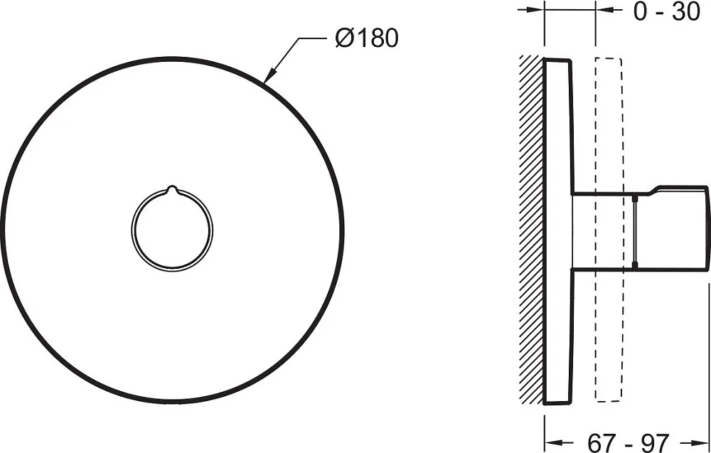 Переключатель потоков Jacob Delafon Modulo E19032-CP на три потребителя Sancos — официальный сайт