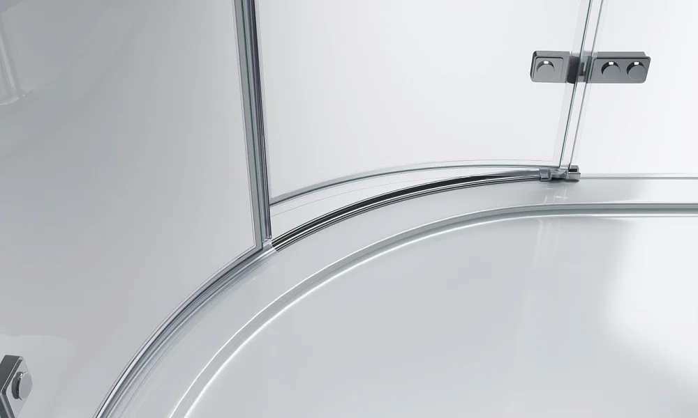 Душевой уголок BelBagno Kraft R-2-100-C-Cr Sancos — официальный сайт
