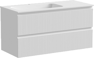 Тумба под раковину Sancos Snob T 100 подвесная Bianco (белый), SNT100LW