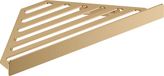 Полка Hansgrohe AddStoris 41741140 шлифованная бронза